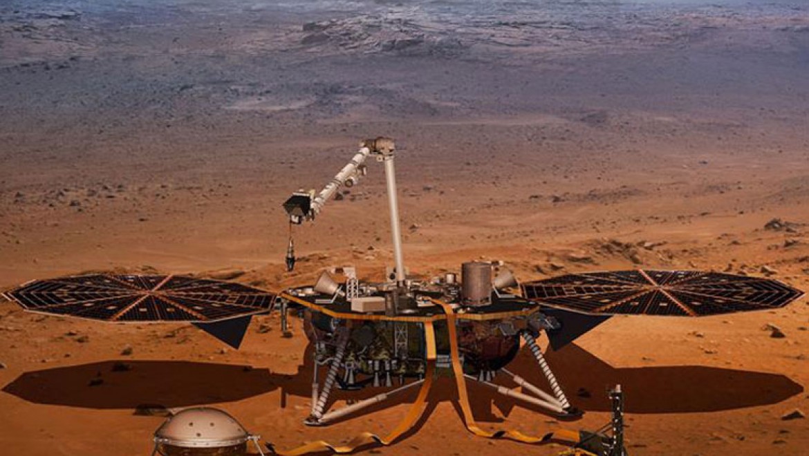 NASA'nın Sismik İnceleme Aracı Mars'a İndi