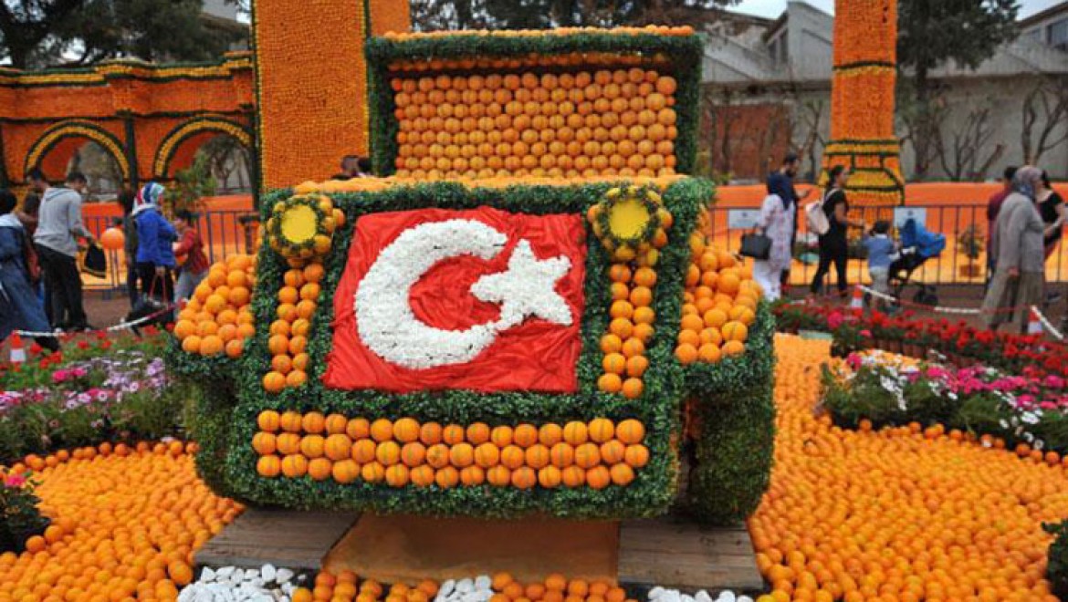 Antalya Portakal Çiçeği Festivali Başladı
