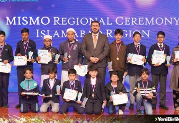 Pakistan'da TMV'nin düzenlediği Matematik Olimpiyatı'nda dereceye girenler ödüllendirildi