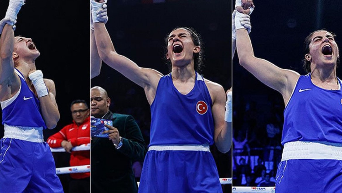 Milli boksörler Buse Naz Çakıroğlu, Hatice Akba, Busenaz Sürmeneli ve Şennur Demir dünya şampiyonu oldu