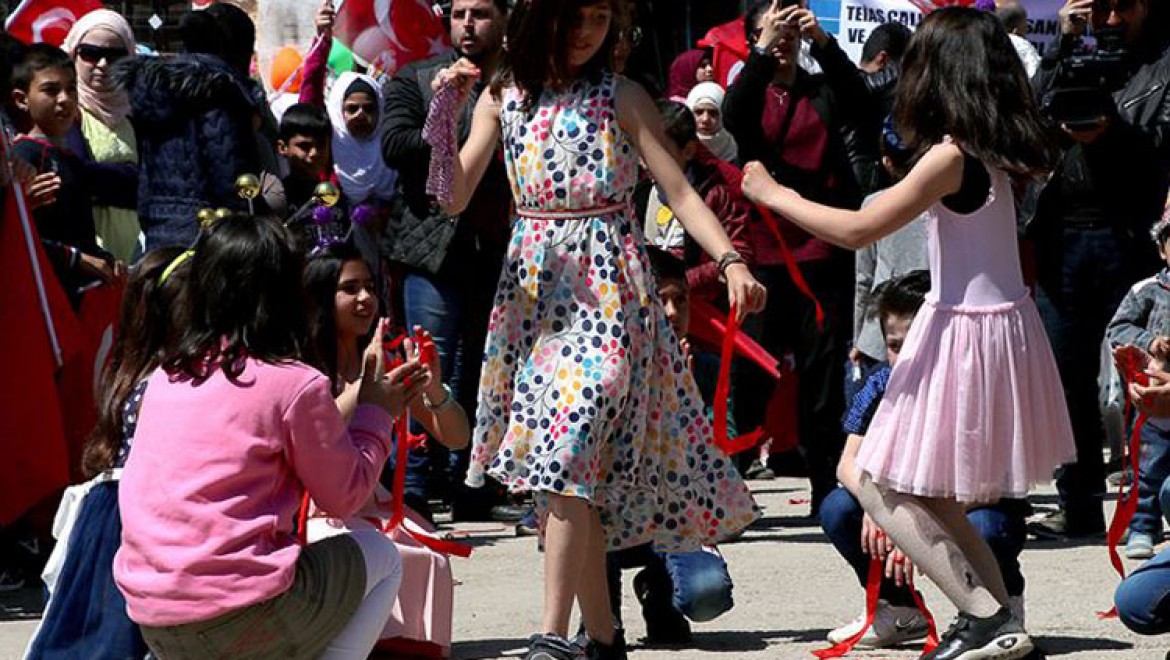 Afrin'de ilk 23 Nisan kutlaması