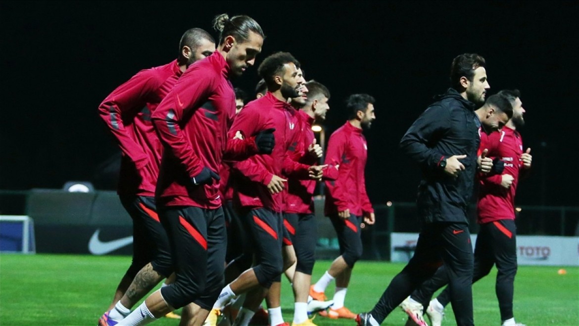 A Milli Futbol Takımı, İsviçre maçı hazırlıklarını sürdürdü
