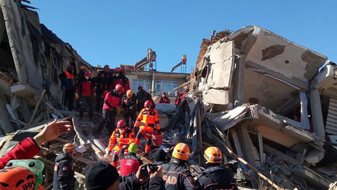 AFAD: Elazığ'da 948 artçı deprem meydana geldi