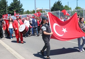 Fransa'nın Goussainville kenti geleneksel Türk Festivali'ne ev sahipliği yapıyor