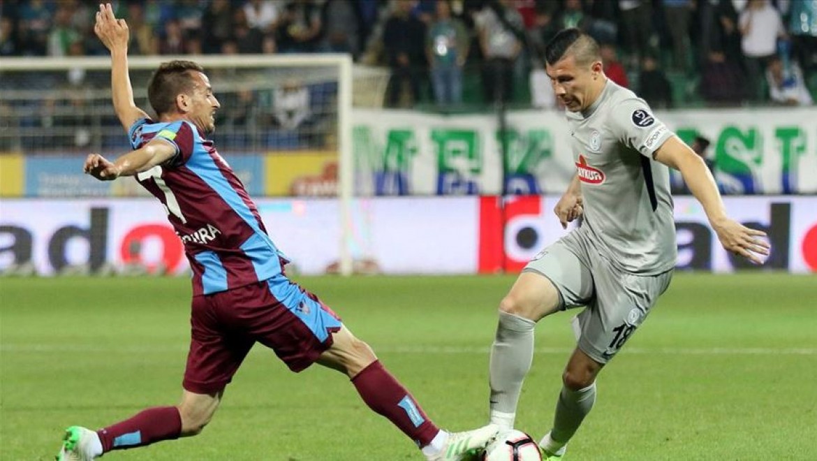 Trabzonspor Rize'den 3 puanla döndü