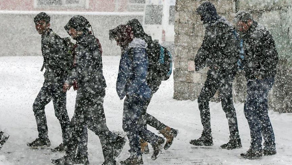 Doğu Anadolu'da Yoğun Kar Ve Çığ Uyarısı
