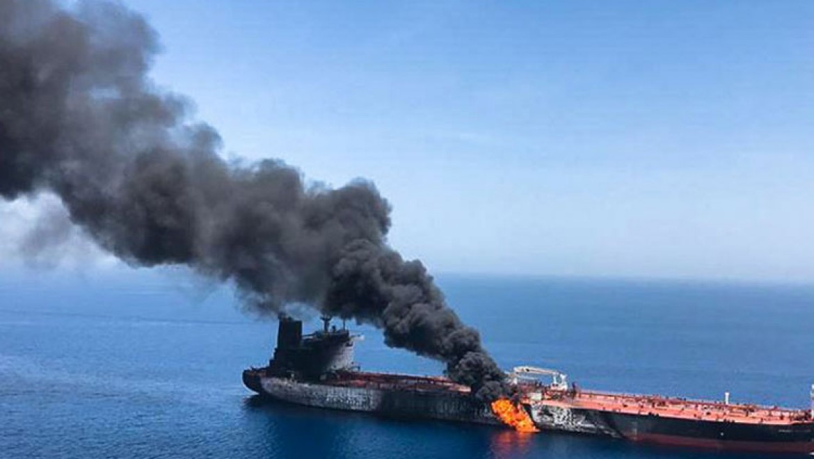 Umman Körfezi'ndeki iki tankere yönelik saldırıya Türkiye'den kınama