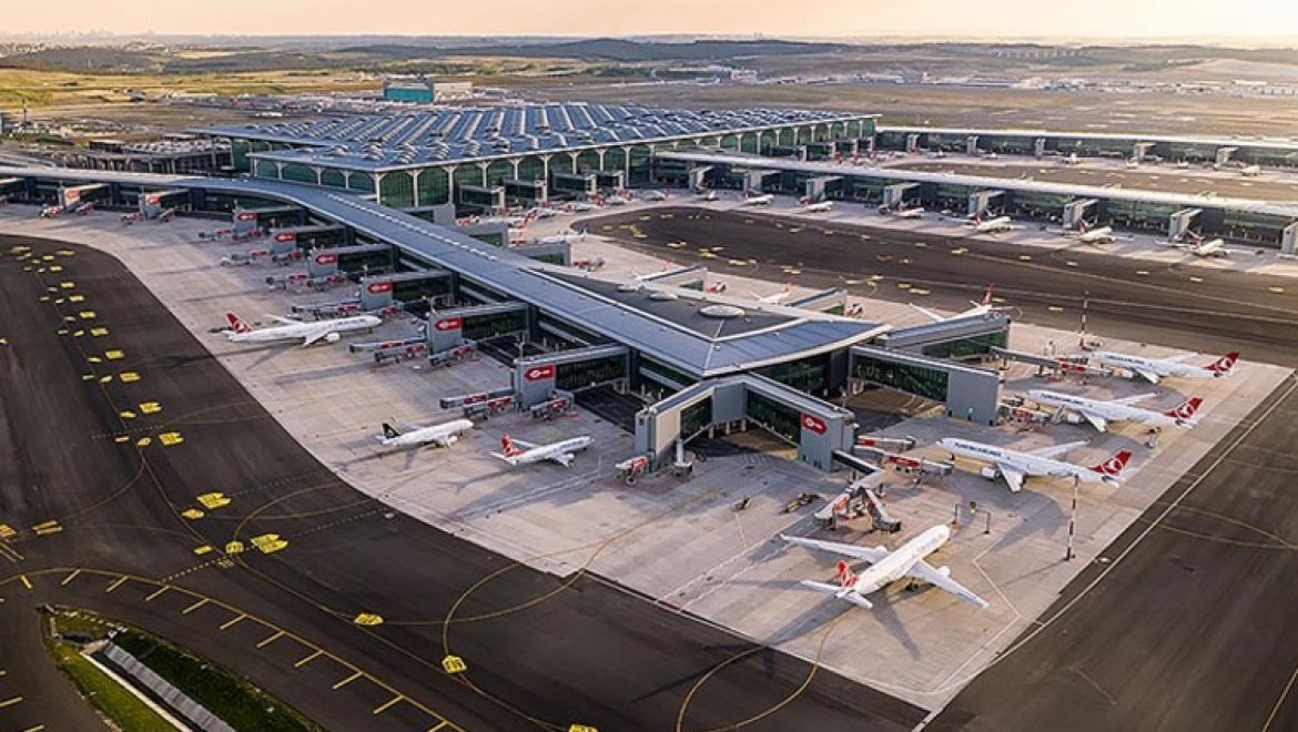 İstanbul Havalimanı, 14 Nisan'da düzenlenen 604 uçuşla Avrupa'da zirveyi bırakmadı