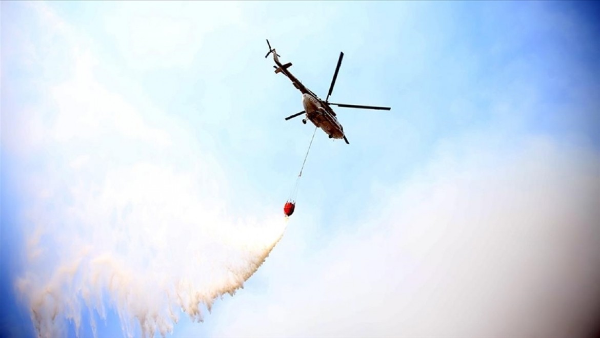 Orman Genel Müdürlüğü: Yangın söndürme helikopterinin düştüğü haberleri asılsızdır