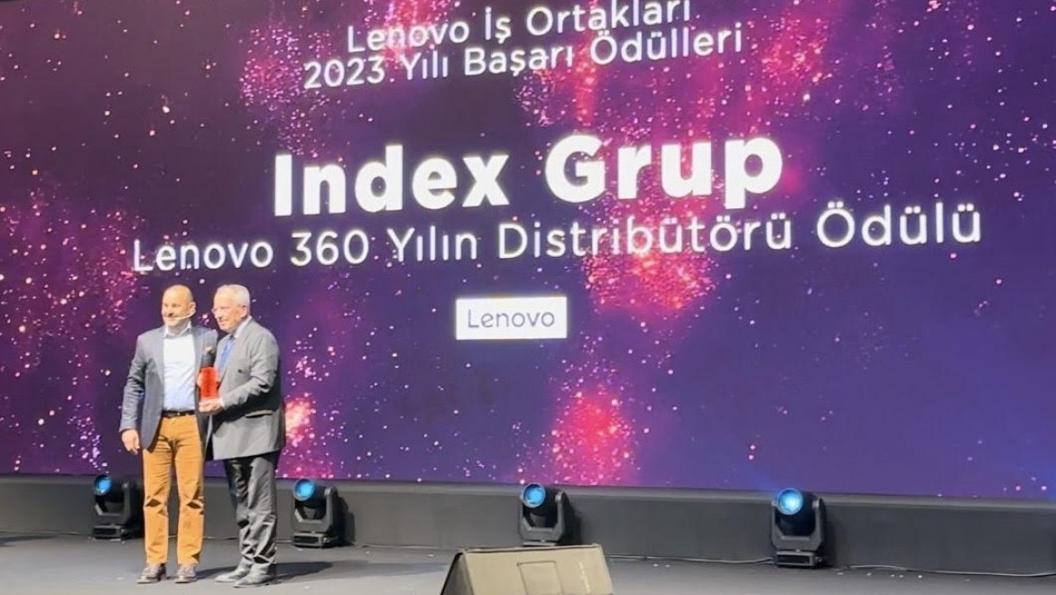 Index Grup, 2023 Lenovo İş Ortakları Ödül Töreninde dört ödülün sahibi oldu