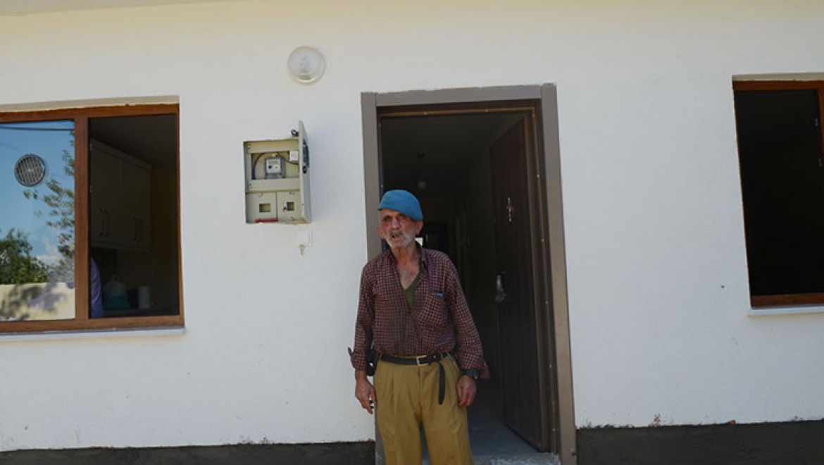 Kıbrıs Gazisi Yeni Evine Kavuştu