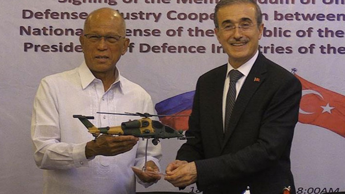 Atak Helikopterine Filipinler Yolu Açıldı