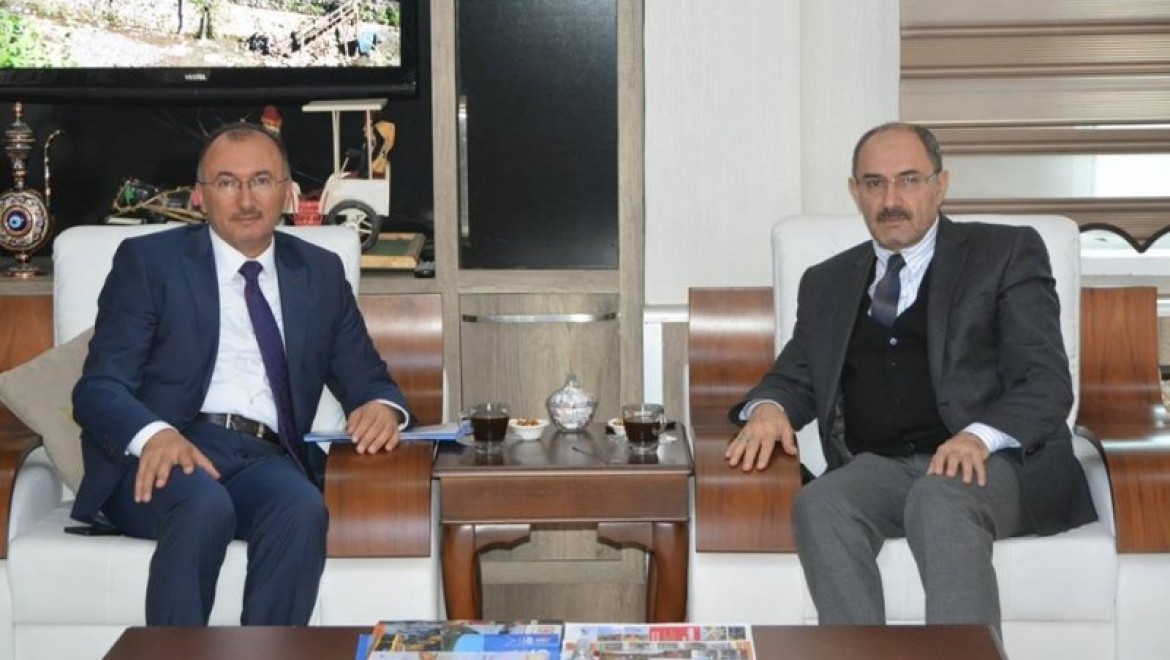 DAP Bölge Kalkınma İdaresi Başkanı Adnan Demir'den Başkan Köksoy'a Ziyaret