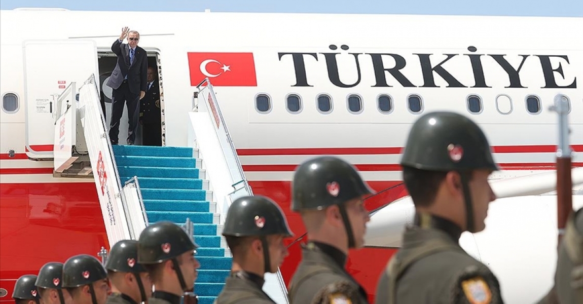 Cumhurbaşkanı Erdoğan Rusya'ya gitti