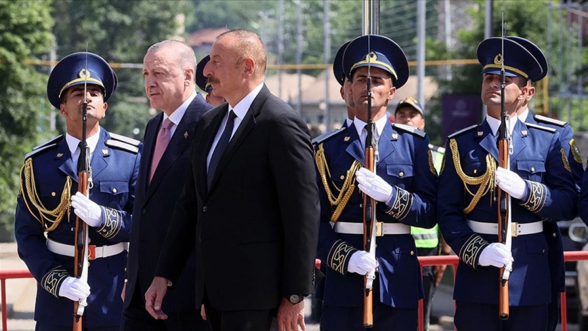 Cumhurbaşkanı Erdoğan Şuşa'da