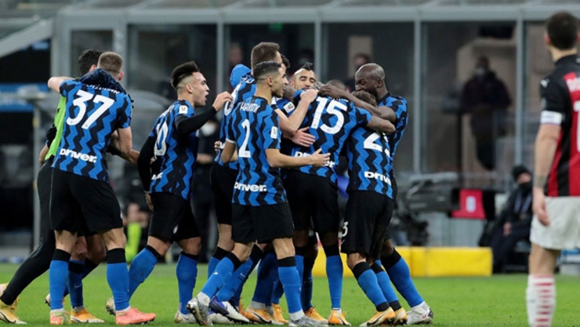 İtalya Kupası'nda Inter, Milan'ı 2-1 yenerek yarı finale yükseldi