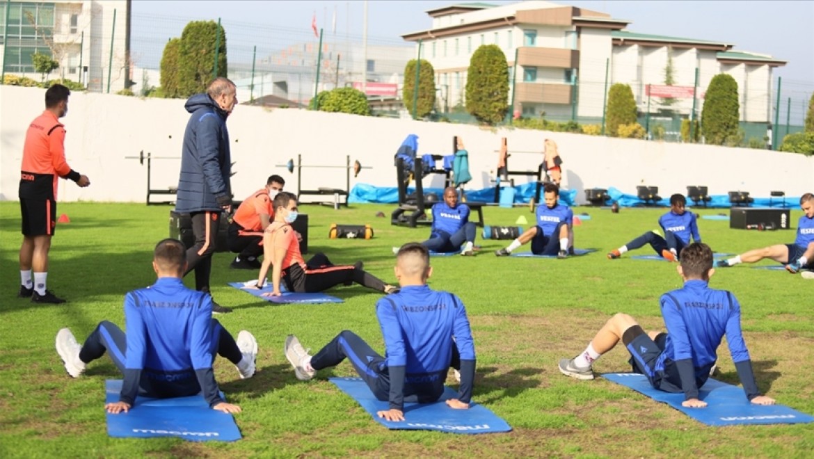 Trabzonspor, Sivasspor maçının hazırlıklarını sürdürdü