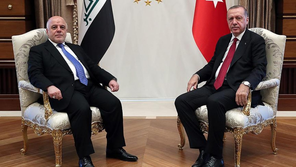Cumhurbaşkanı Erdoğan İbadi'yi Kabul Etti