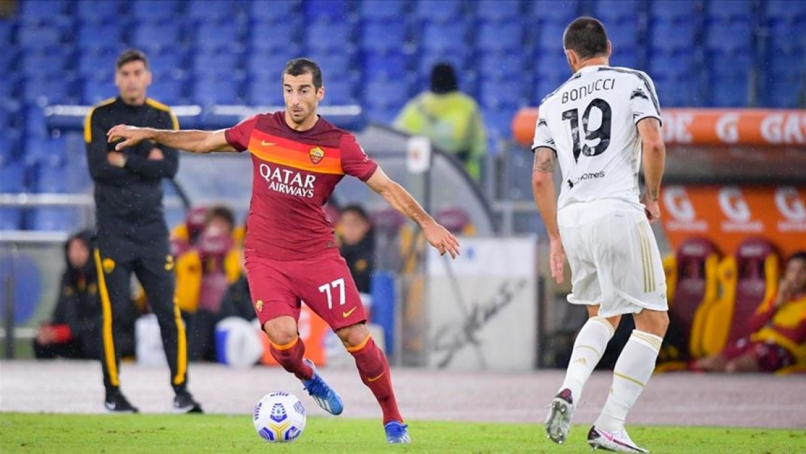 Roma iki kez öne geçtiği maçta Juventus'la 2-2 berabere kaldı