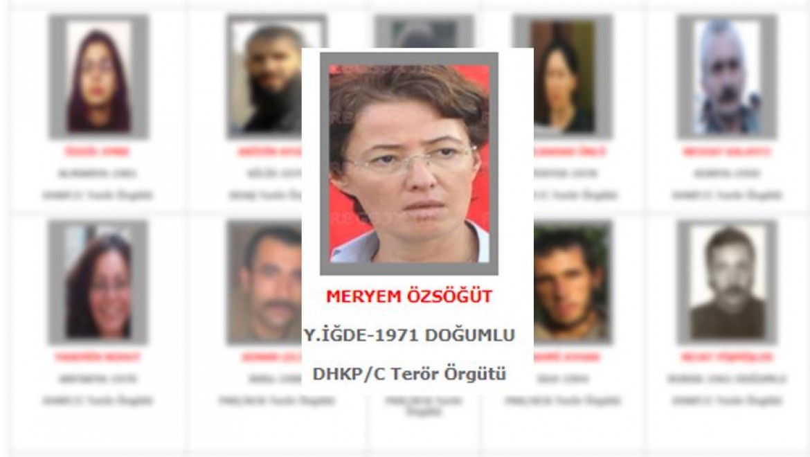 DHKP/C'nin Üst Düzey Sorumlusu Meryem Özsöğüt Yakalandı