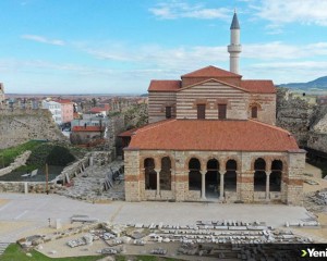 'Enez Ayasofyası' olarak bilinen tarihi cami 56 yıl sonra ibadete açılıyor
