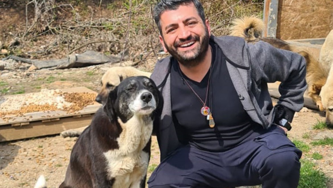 Oyuncu Ali Bahadır Bahar'dan Hayvan Sevgisi