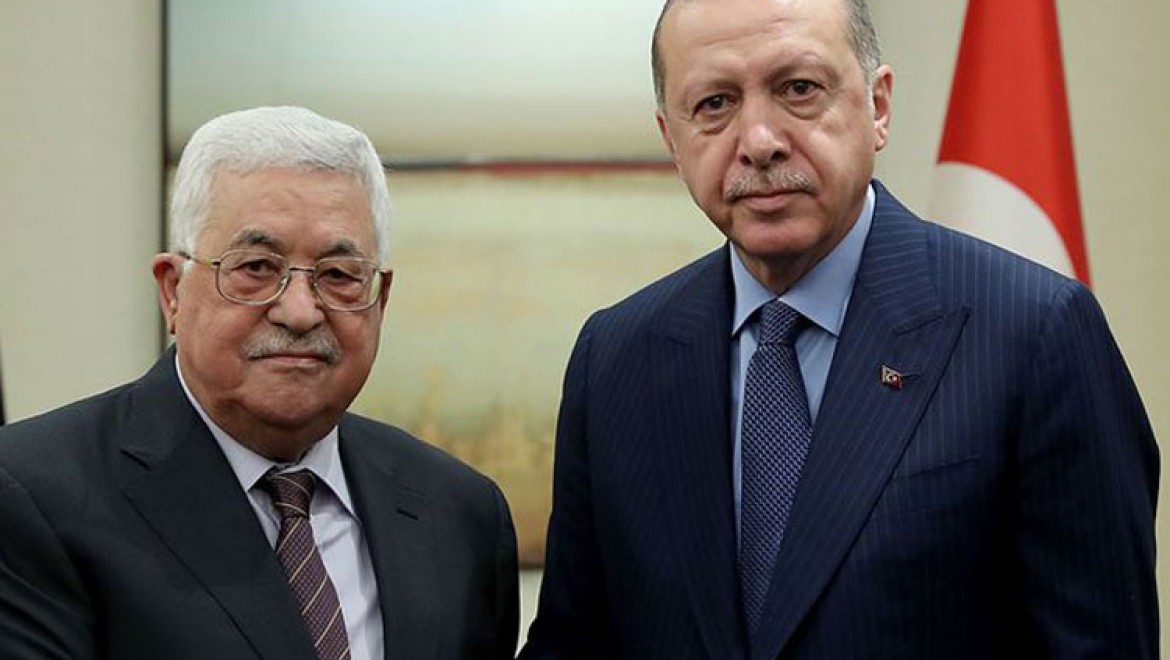 Filistin Devlet Başkanı Abbas'tan Cumhurbaşkanı Erdoğan'a taziye mesajı
