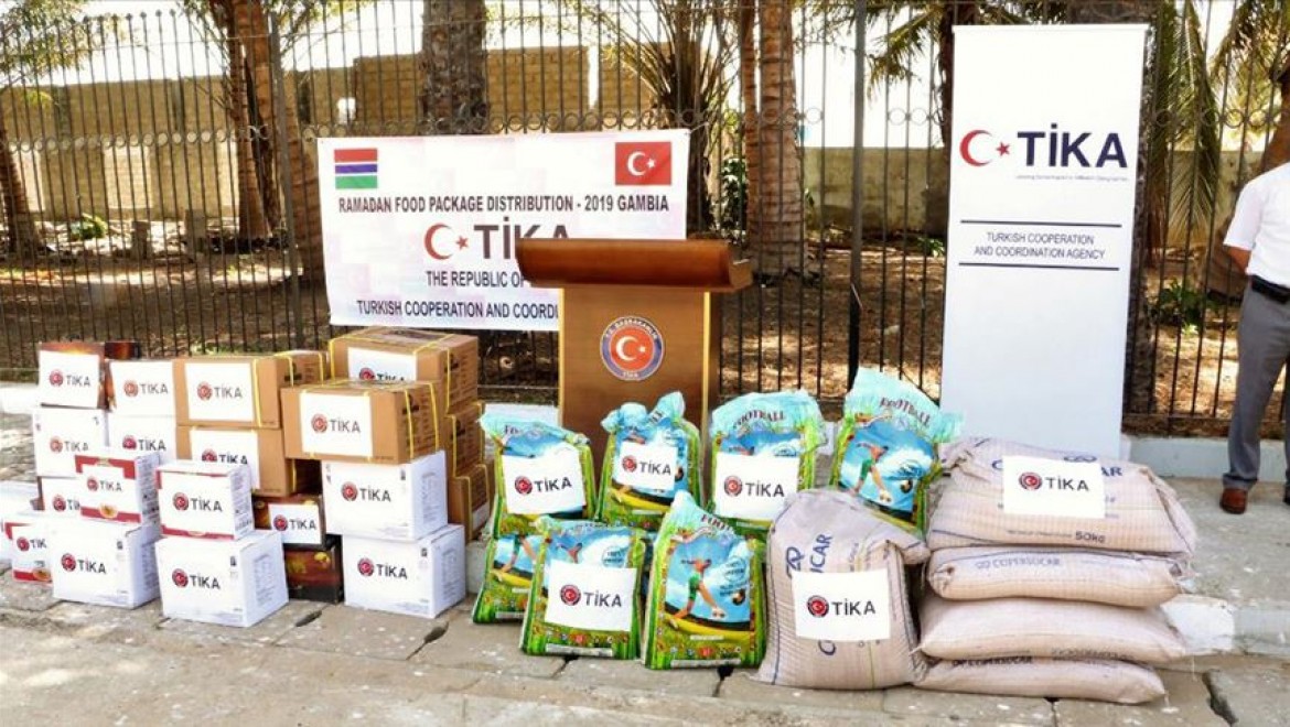 TİKA'dan Gambiyalı ihtiyaç sahiplerine ramazan yardımı