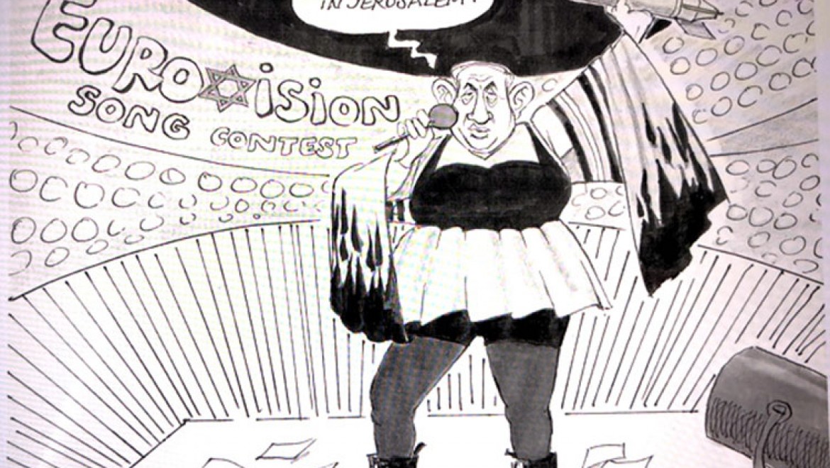 Almanya'da Netanyahu'nun Karikatürünü Çizen Karikatürist İşten Çıkarıldı