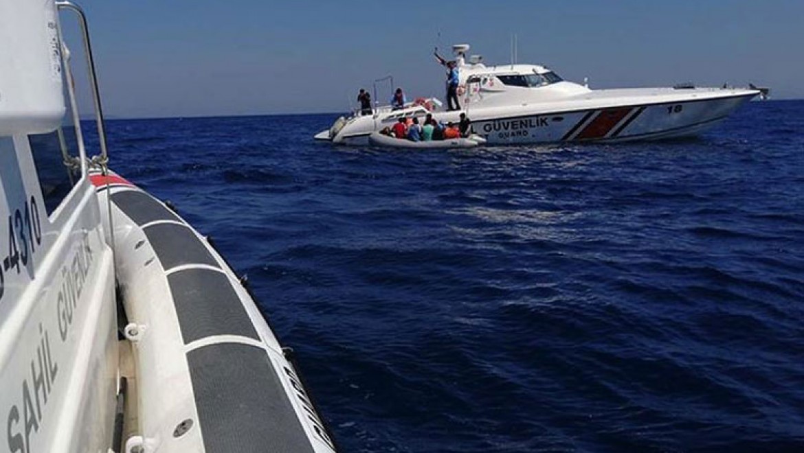 Türk kara sularına geri itilen 36 sığınmacı kurtarıldı