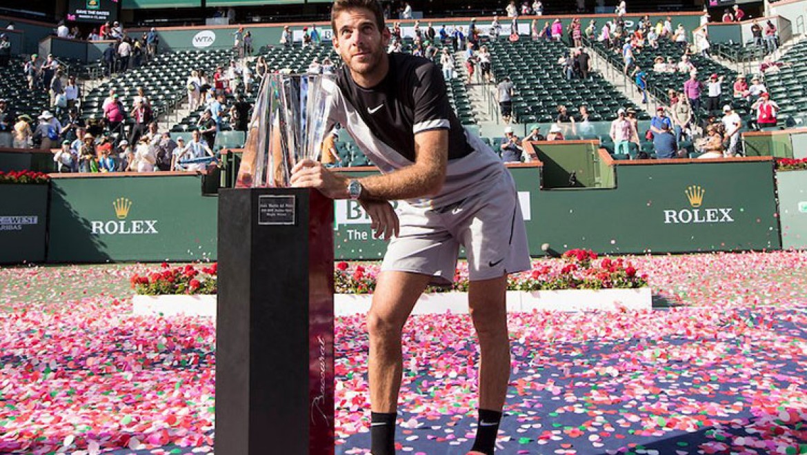Indian Wells'te Federer'i Geçen Del Potro Şampiyon Oldu