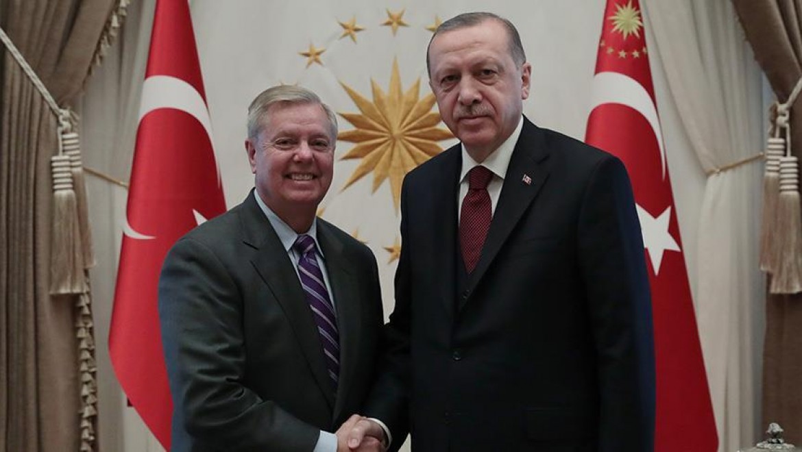 Cumhurbaşkanı Erdoğan ABD'li Senatör Graham'ı Kabul Etti
