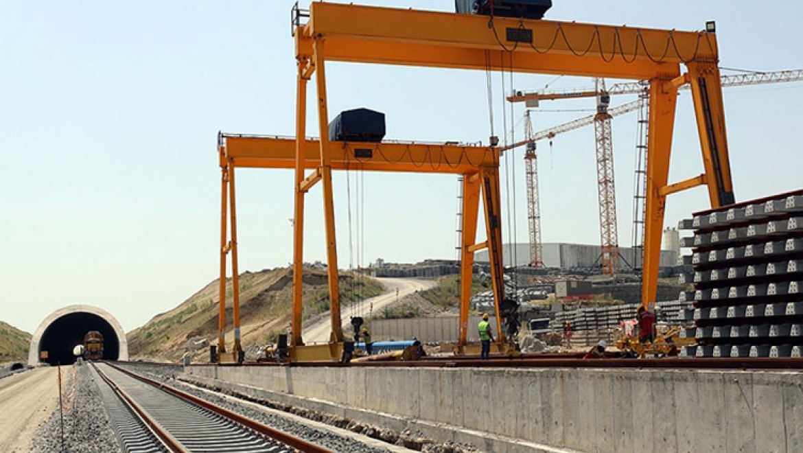 'Hızlı tren' hattı altyapı çalışmaları Bulgaristan sınırına yaklaştı