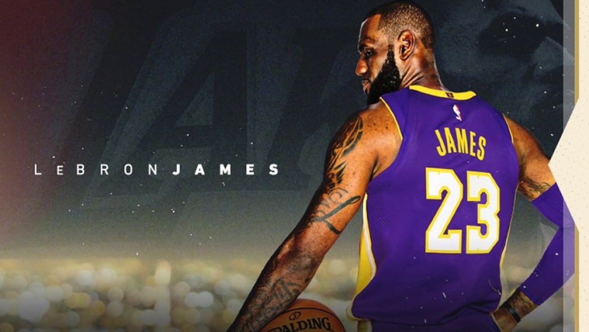 Los Angeles Lakers LeBron James'i Resmen Açıkladı