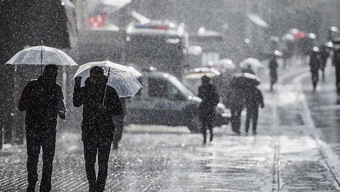 Meteorolojiden 'Kuvvetli Yağış' Uyarısı