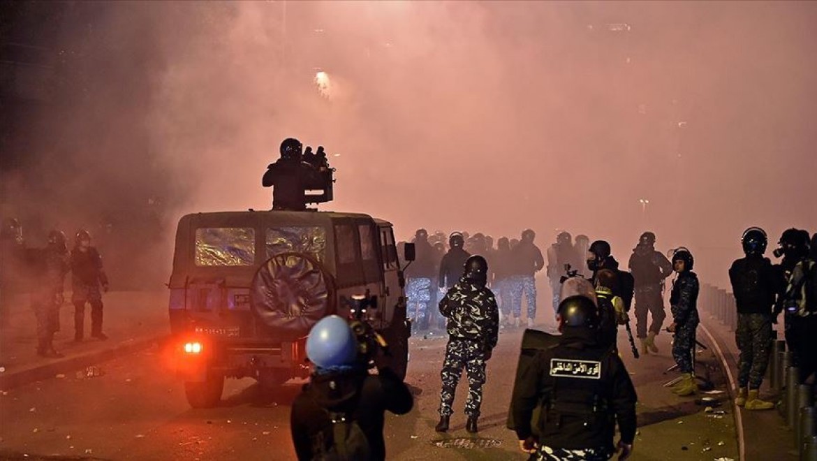 Lübnan'da göstericiler ile güvenlik güçleri arasındaki gerginliğin bilançosu: 220 yaralı