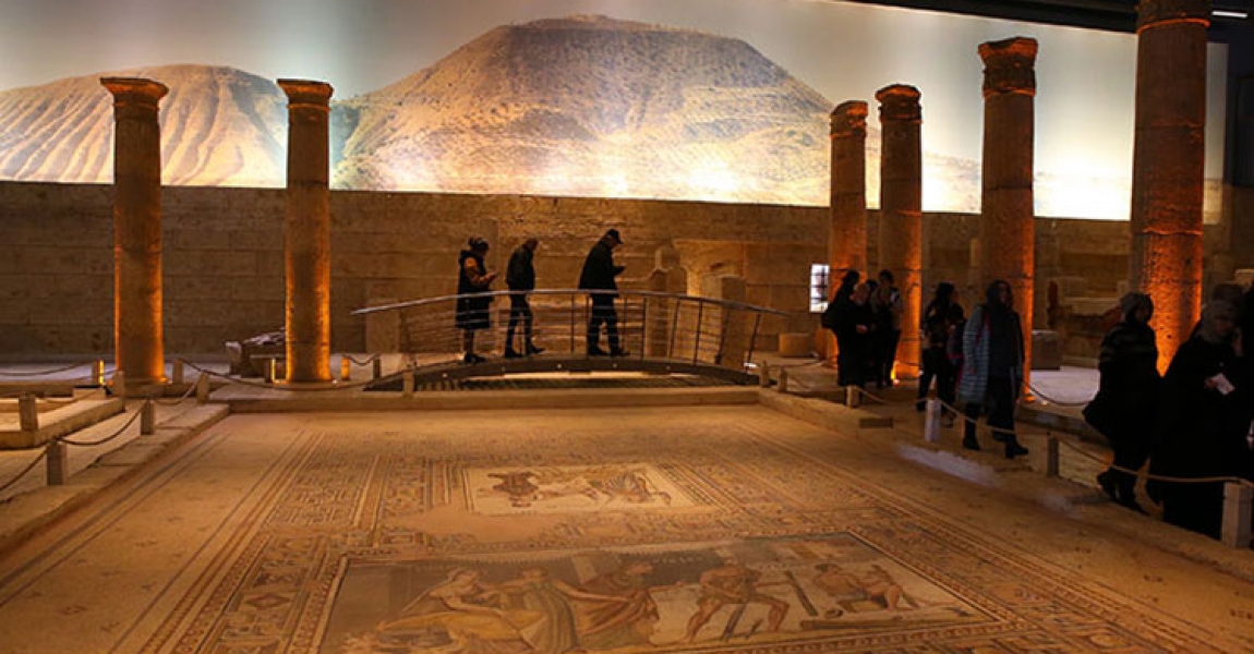 Zeugma Mozaik Müzesi, 2022'de 439 bin kişiyi ağırlayarak ziyaretçi rekoru kırdı
