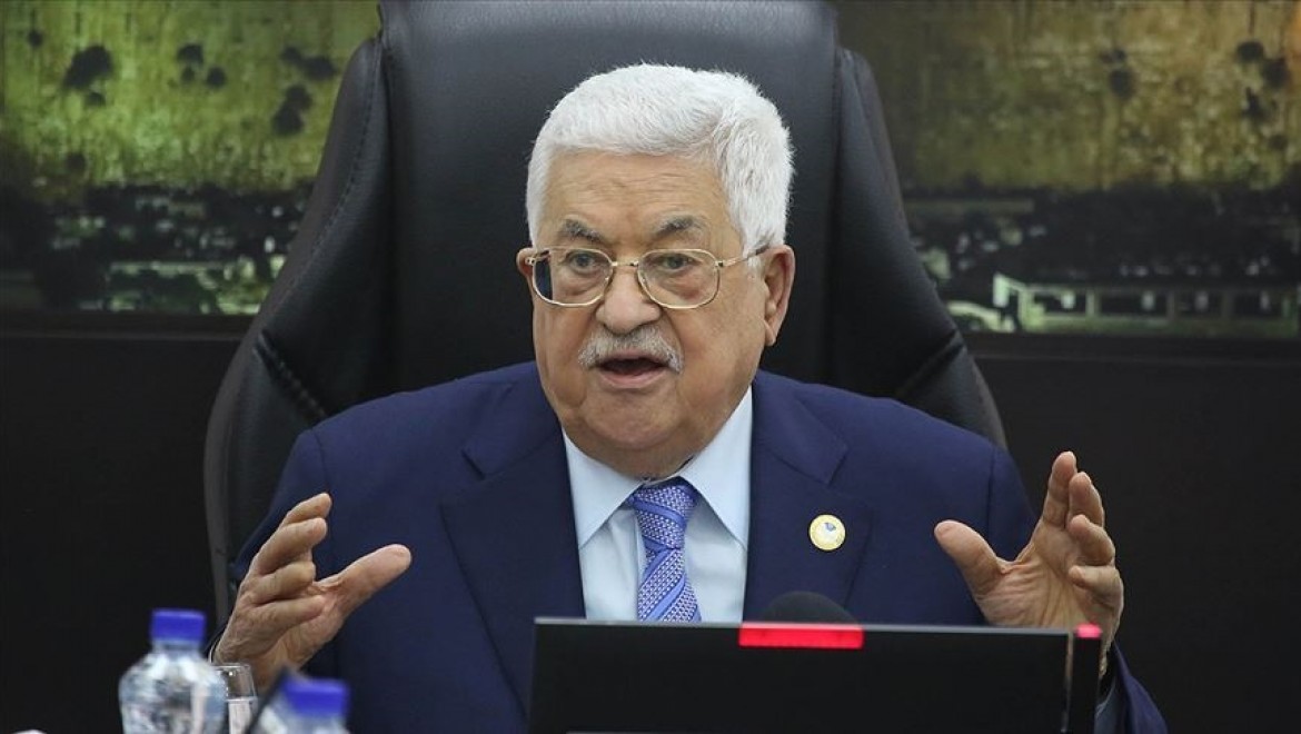 Filistin Devlet Başkanı Abbas: İsrail'e, işgaline son vermesi için bir yıl veriyoruz