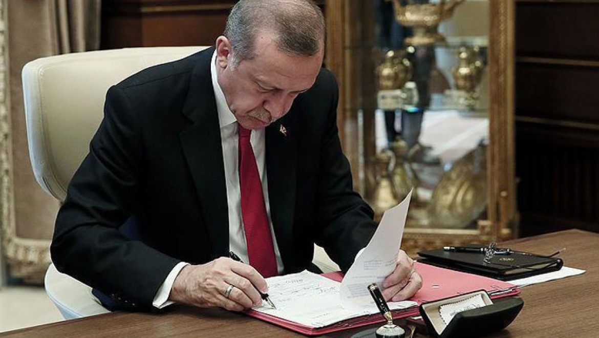 Cumhurbaşkanı Erdoğan'dan Rektör Ataması