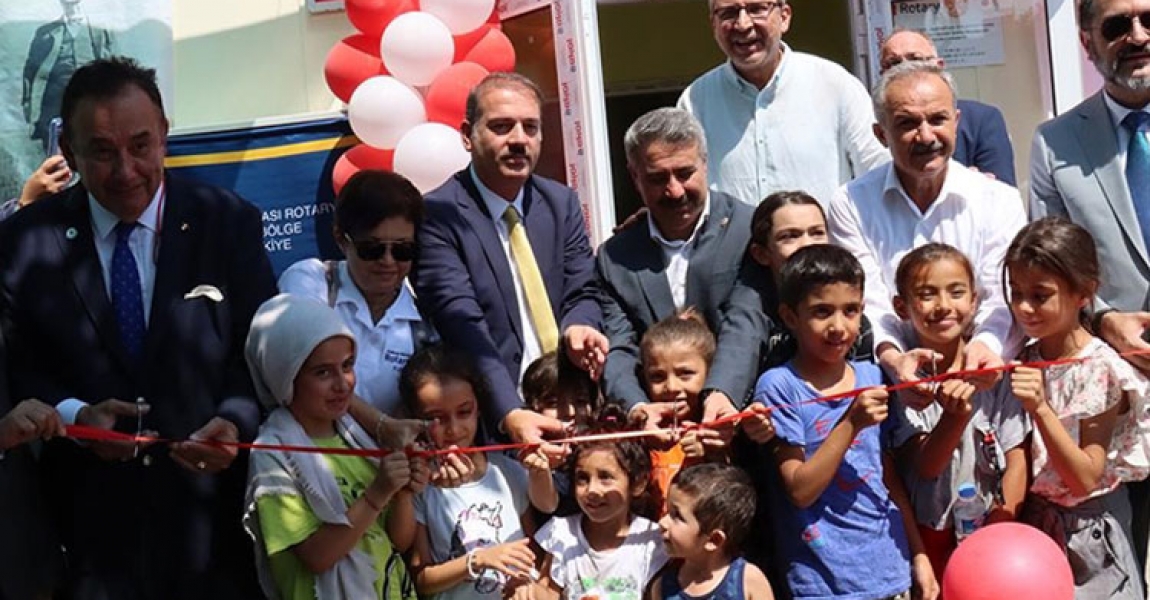 Adıyaman'da yaptırılan prefabrik anaokulu açıldı