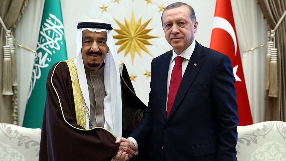 Cumhurbaşkanı Erdoğan Kral Selman İle Görüştü