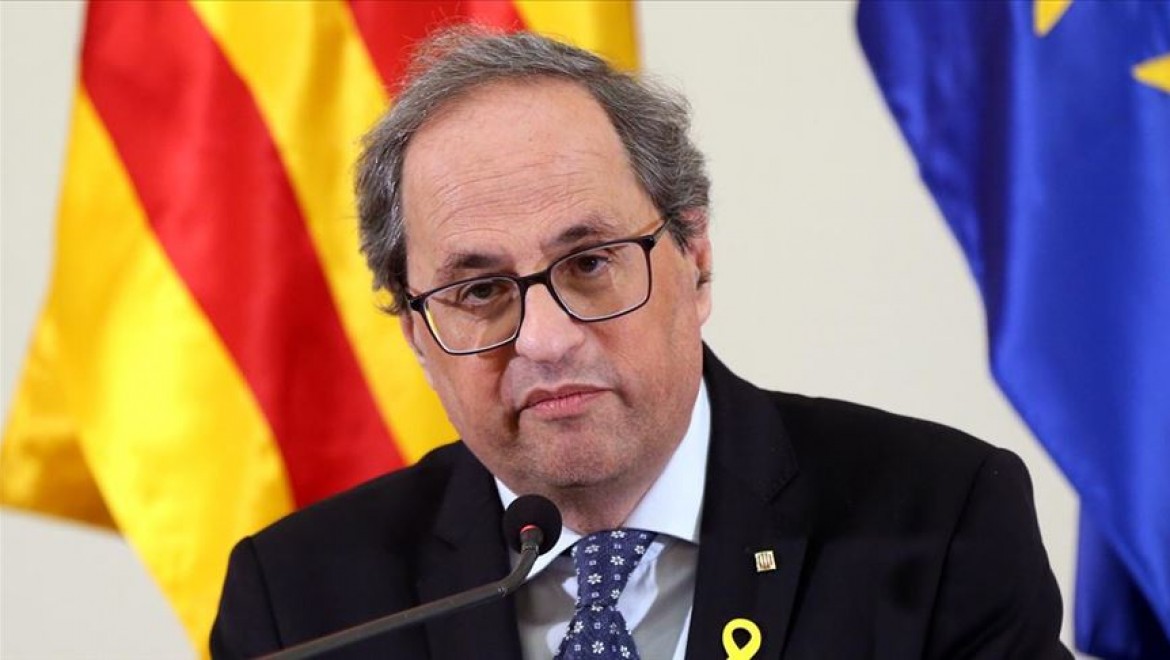 Katalonya Başkanı Torra İspanya Yüksek Mahkemesinin kararını tanımadı