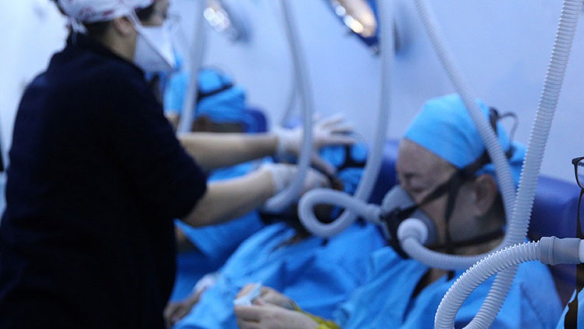 Ani görme kaybı yaşayan hasta, hiperbarik oksijen tedavisiyle iyileşti