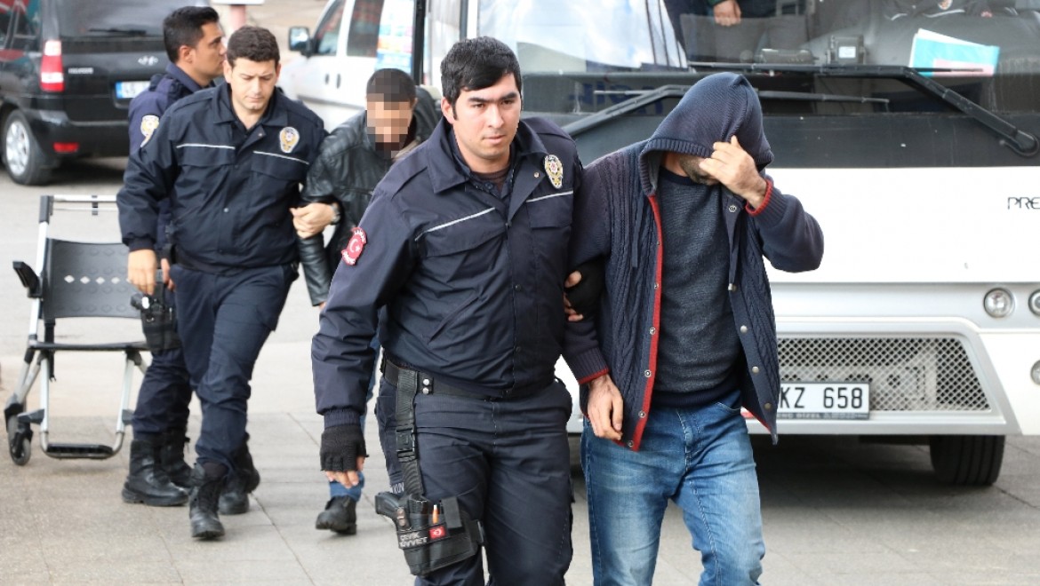 Kahramanmaraş'ta 12 Gözaltı