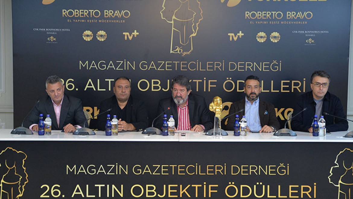 Magazin Gazetecileri Derneği'nin 26. Altın Objektif Ödülleri açıklandı