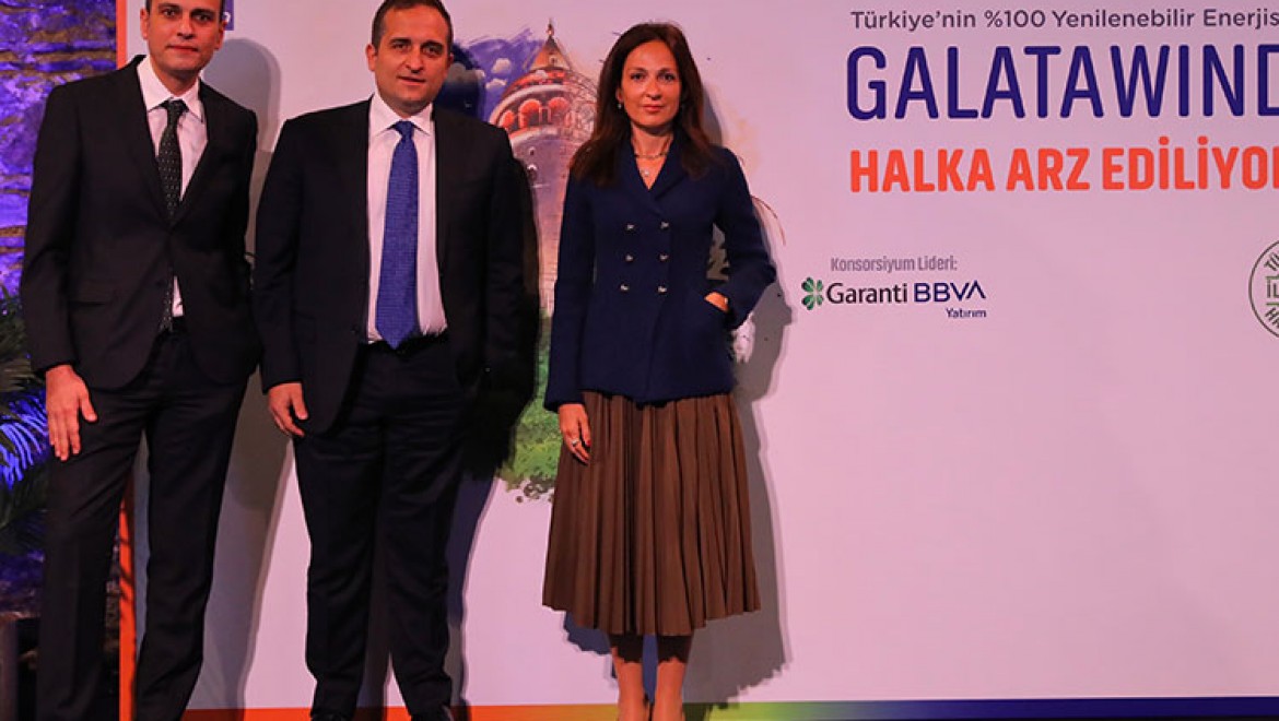 Galata Wind Enerji, 'Türkiye'nin İlk yeşil halka arzını' gerçekleştiriyor 