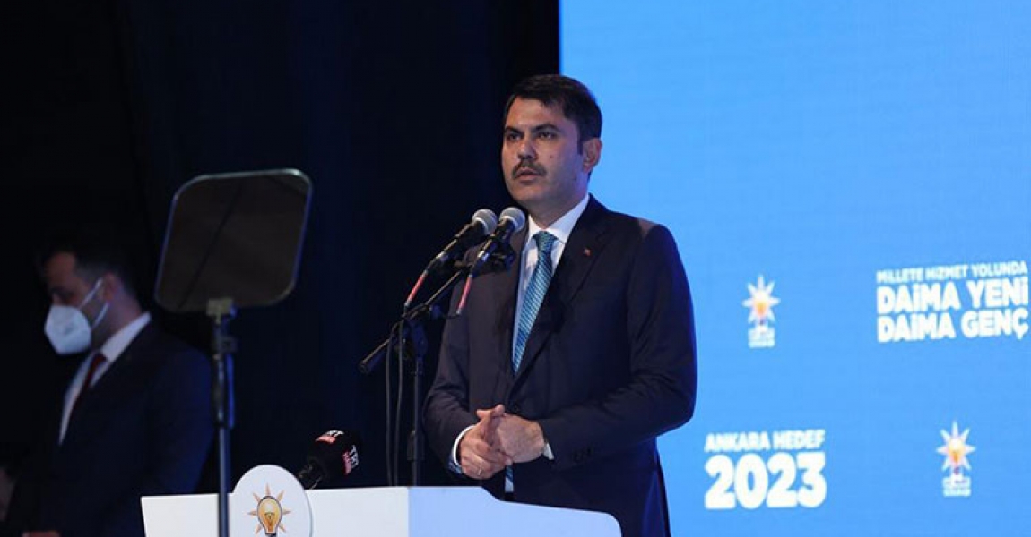 Bakan Murat Kurum, Ankara Gölbaşı AK Parti İlçe Danışma Meclisi Toplantısı'nda konuştu