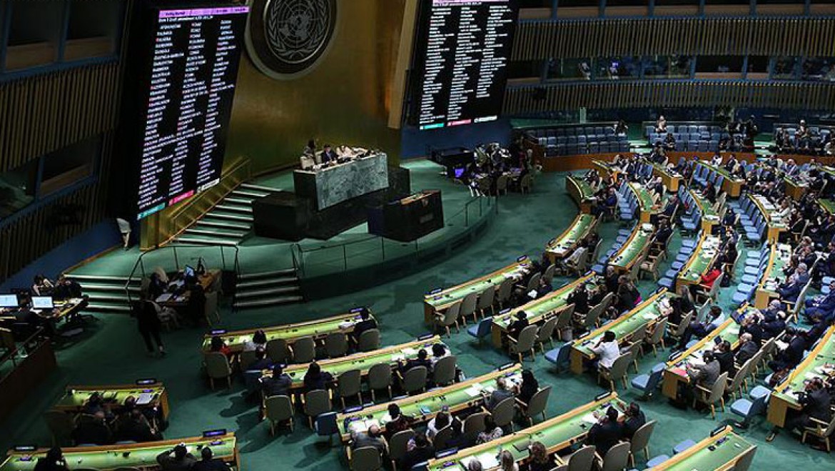 BM Filistin Halkı İçin Koruma Talep Eden Kararı Kabul Etti