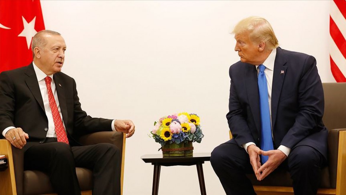 Cumhurbaşkanı Erdoğan ile Trump Suriye'yi görüştü