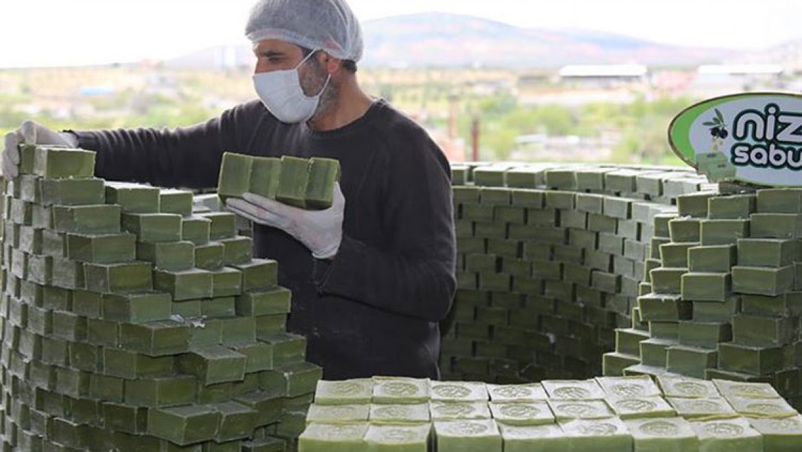 Nizip sabunu üreticileri yurt dışından gelecek taleplere hazır